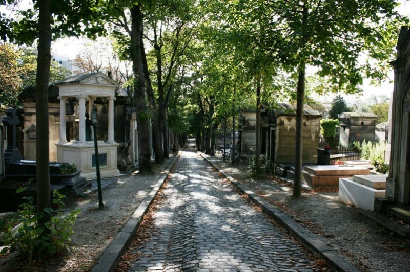 Père Lachaise graveyard in Paris