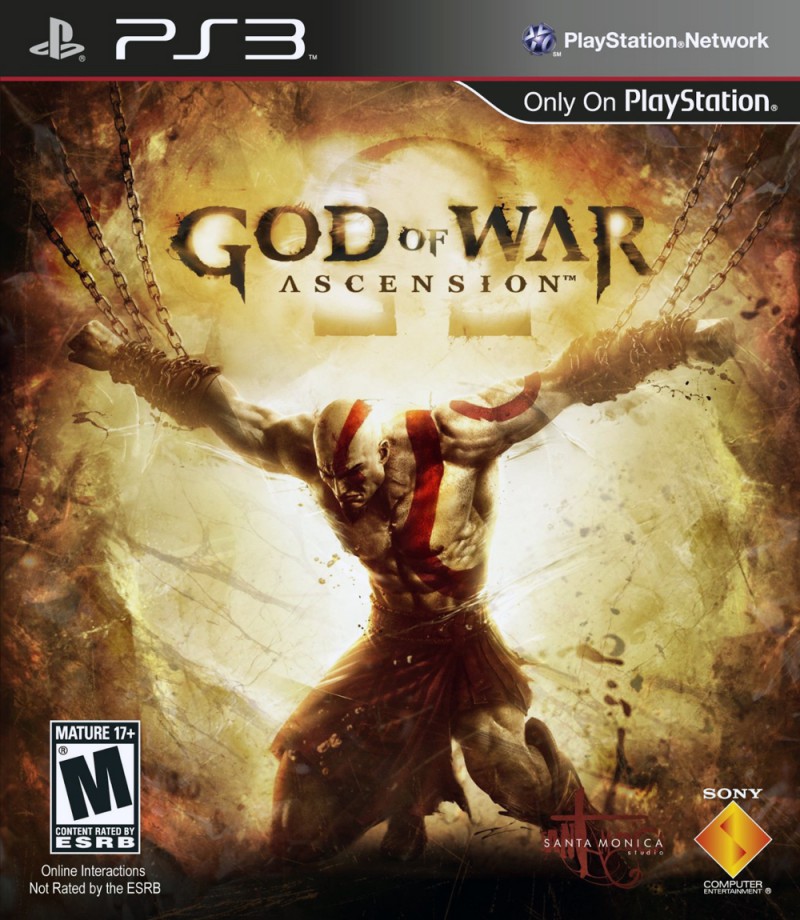 God of War Ascension PS3 game cover