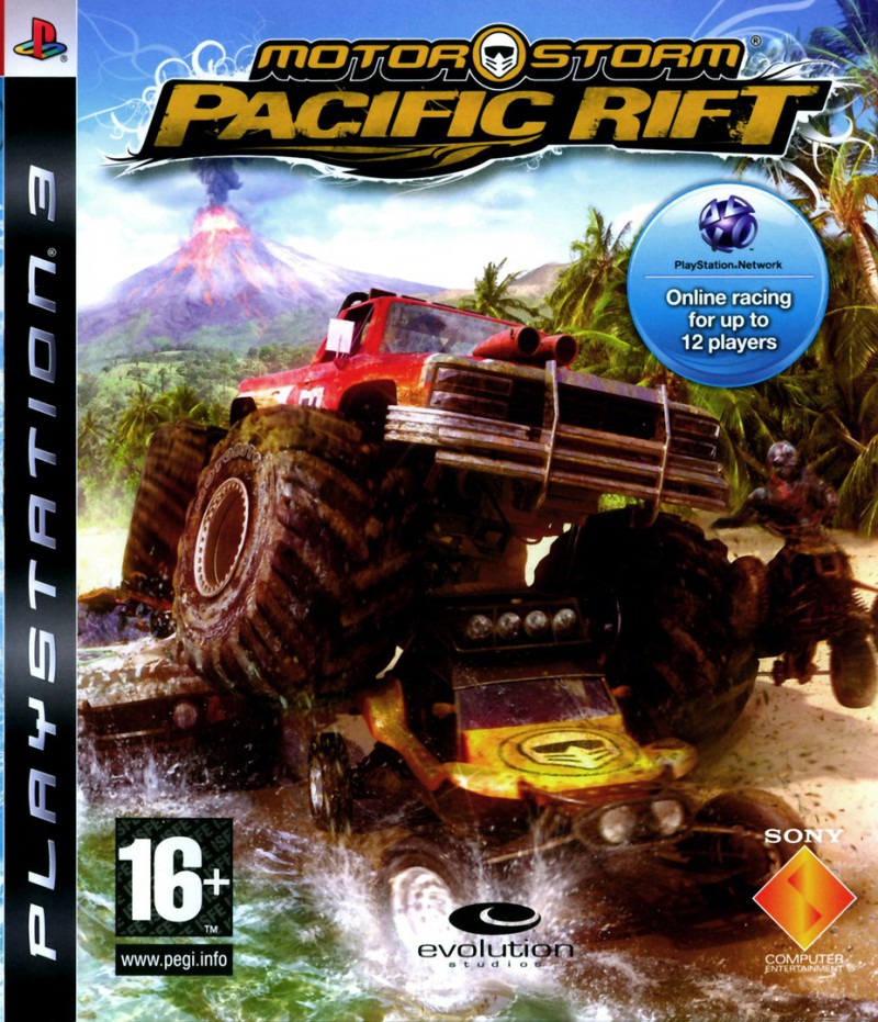 Motorstorm: Pacific Rift PS3 game cover