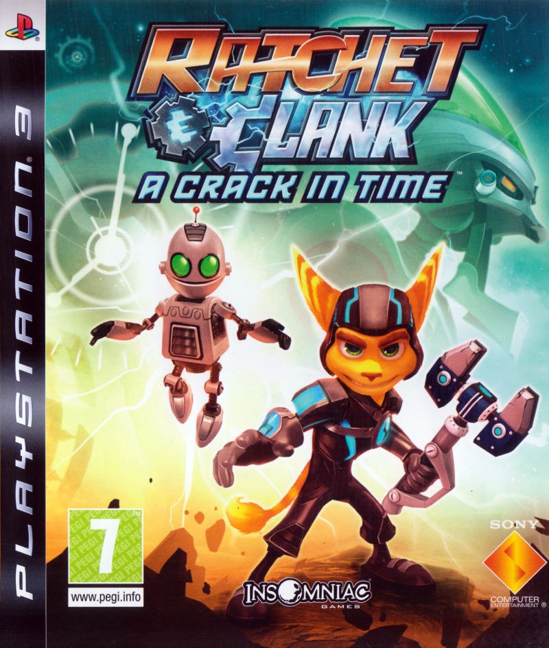 Ratchet & Clank Future: A Crack in Time PS3 cover
