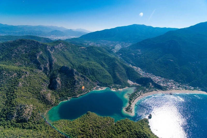 Ölüdeniz beach in Fethiye district, Turkey