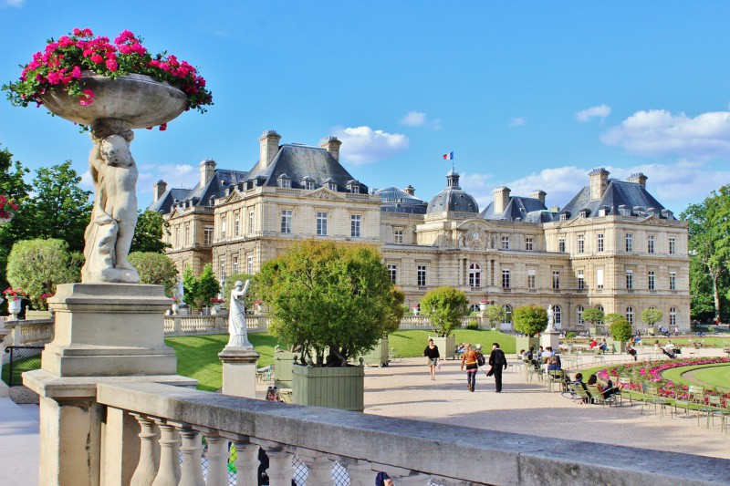 Jardin du Luxembourg or Luxembourg Gardens in Paris