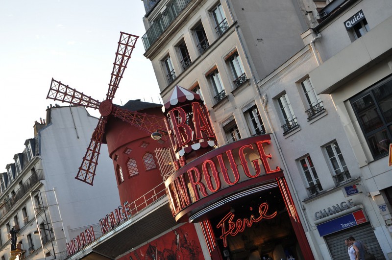 Cabaret Moulin Rouge in Paris