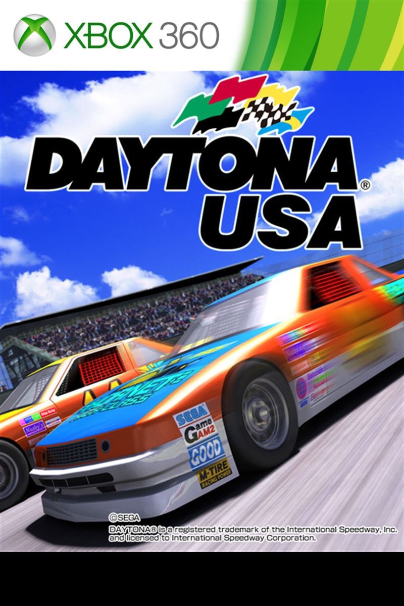 Daytona USA Xbox 360 cover art