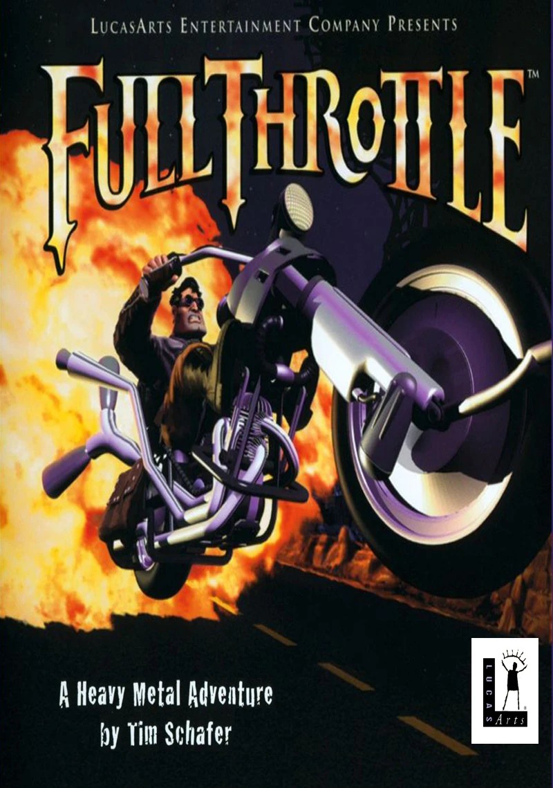 Full Throttle: A Heavy Metal Adventure by Tim Schafer cover art