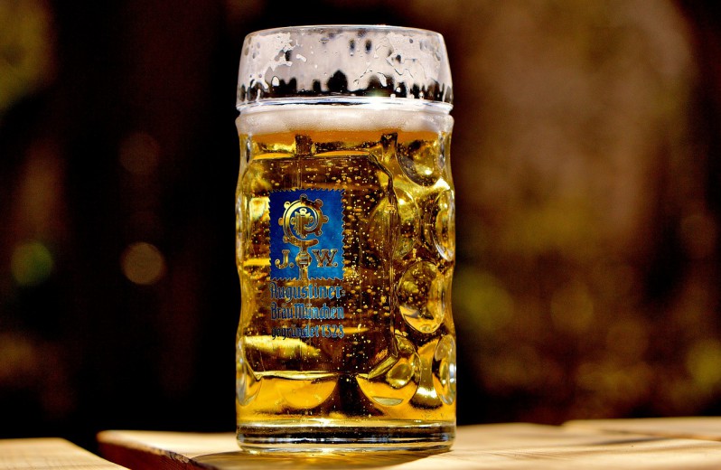 Augustiner Bräu's Helles beer