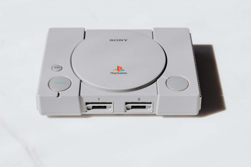 The first generation PlayStation gaming console
