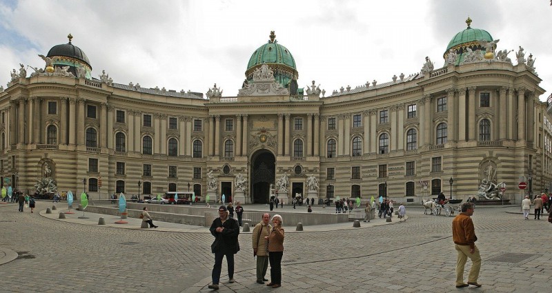 Hofburg Imperial Palace in Vienna, Austria
