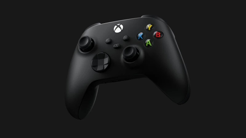 Xbox Series black gamepad