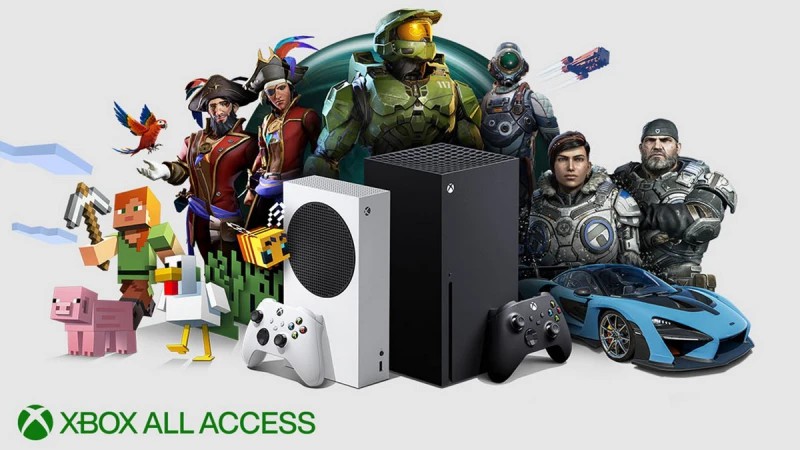 Xbox All Access promo art