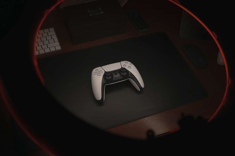 White DualSense controller