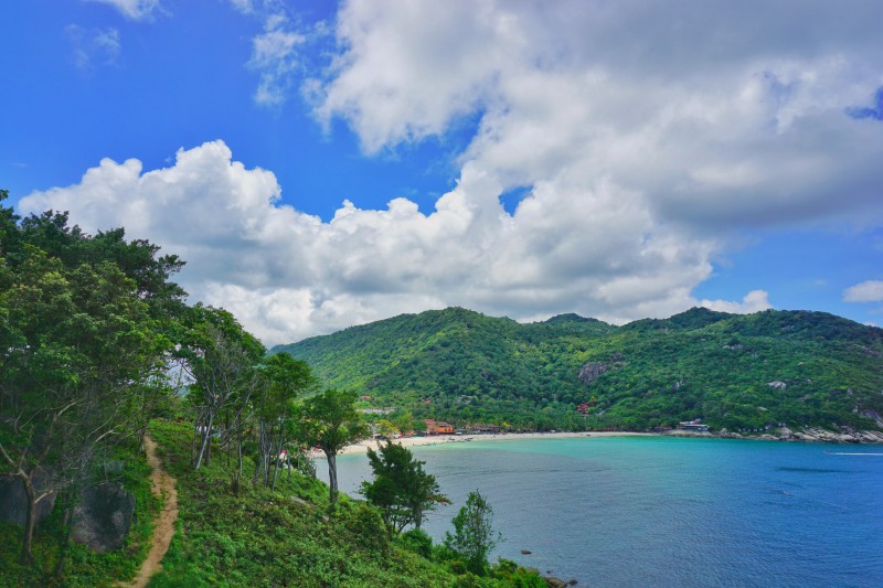 Ko Pha-ngan beach in Thailand