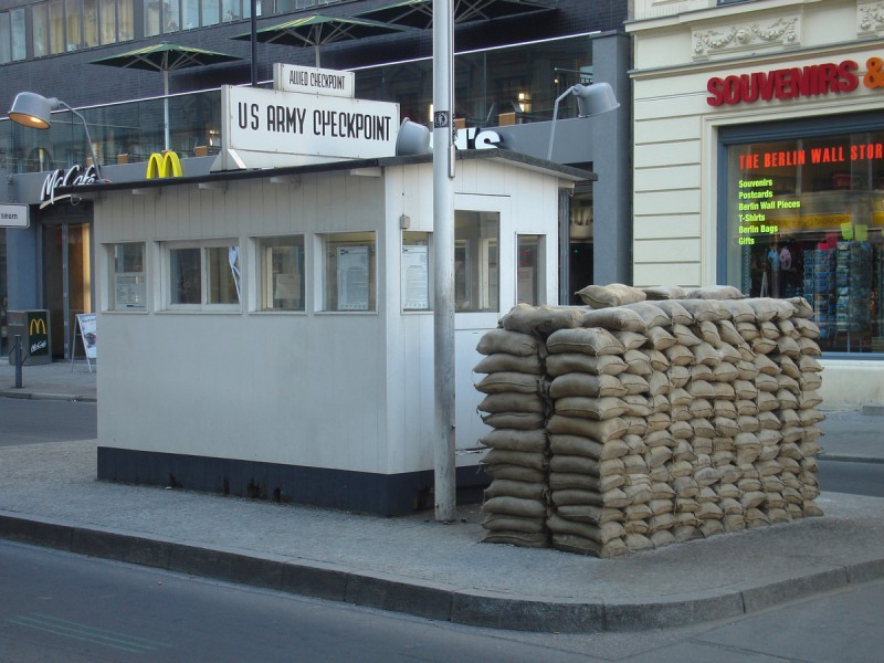 Checkpoint Charlie in Berlin, Germany
