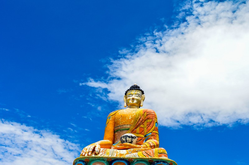 Buddha statue in Sri Lanka